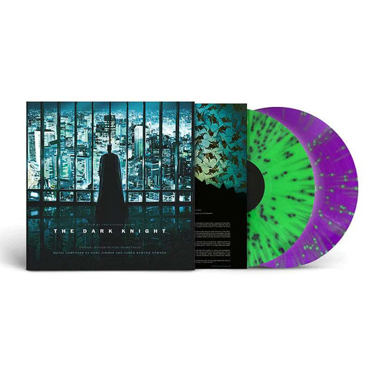 Hans Zimmer & James Newton Howard - The Dark Knight (Neon Green & Violet Splatter Vinyl) 2 lps