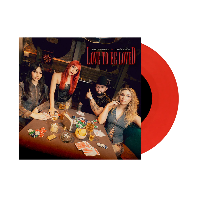 The Warning x Carín León “Love to Be Loved” 7” Vinyl USA - Black Vinyl Records Spain