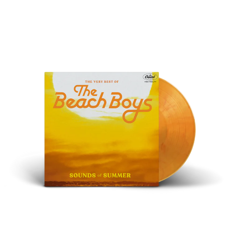 The Beach Boys Sounds of Summer - The Very Best of The Beach Boys: Exclusive Sunrise Orange & Yellow Vinyl LP