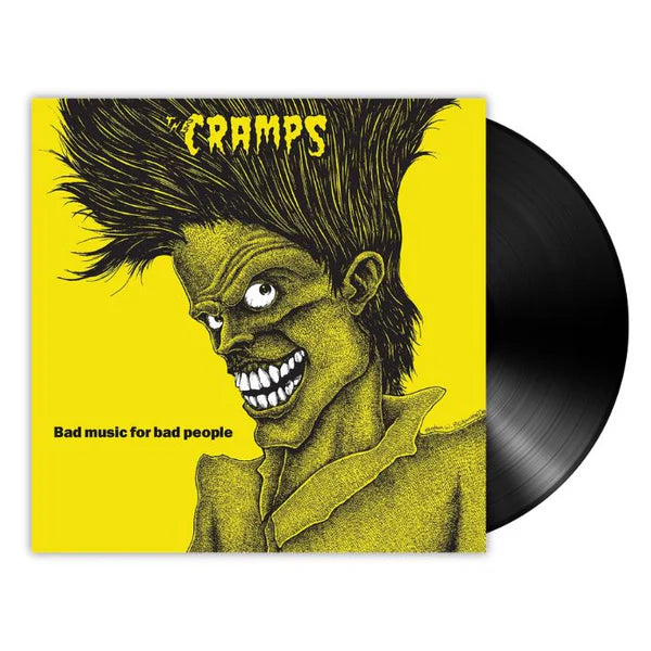 The Cramps Bad Music For Bad People LP - Black Vinyl Records Spain