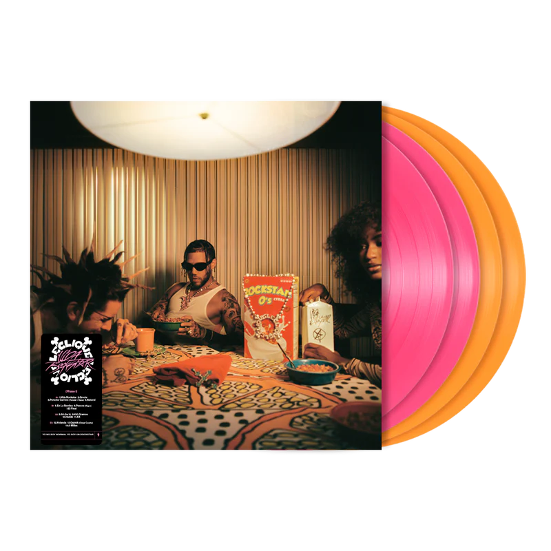 Jhayco Le Clique: Vida Rockstar 4LP Vinyl USA