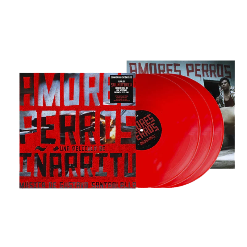 Various Artists Amores Perros 3LP Red Vinyl (Exclusive Edition) USA