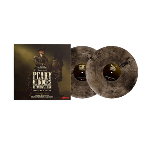 Antony Genn, Martin Slattery - Peaky Blinders: The Immortal Man (Soundtrack from the Netflix Film)  Retail Exclusive Smoke Marbled 2LP UK - Black Vinyl Records Spain