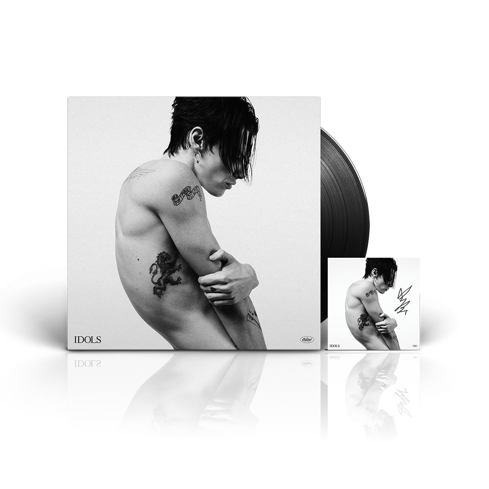 YUNGBLUD Idols Vinile + Signed Card import