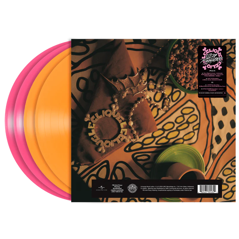 Jhayco Le Clique: Vida Rockstar 4LP Vinyl USA