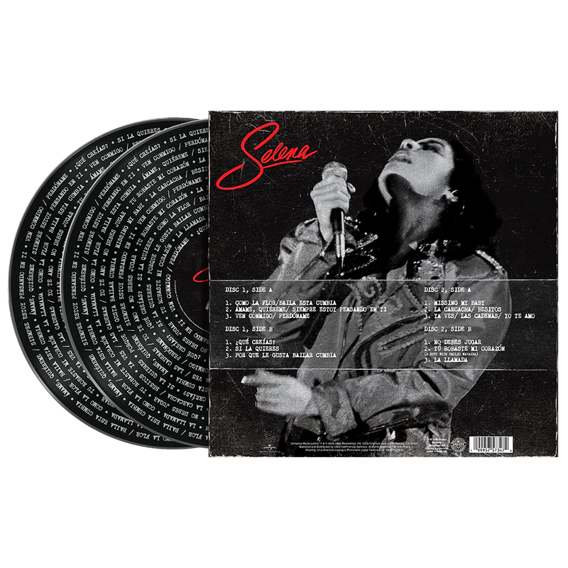 Selena Selena LIVE (Remastered) 2LP Vinyl USA