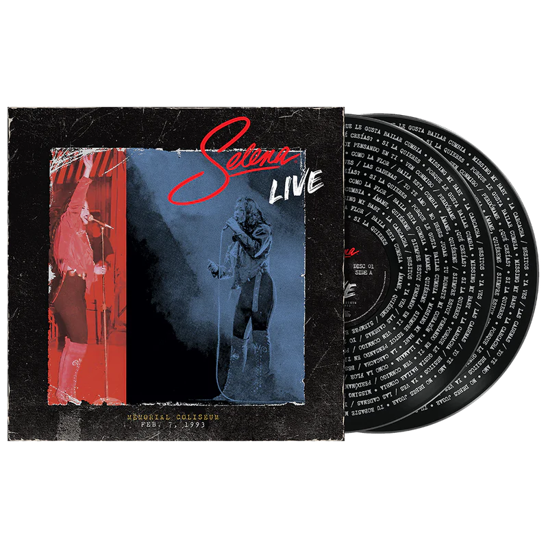 Selena Selena LIVE (Remastered) 2LP Vinyl USA