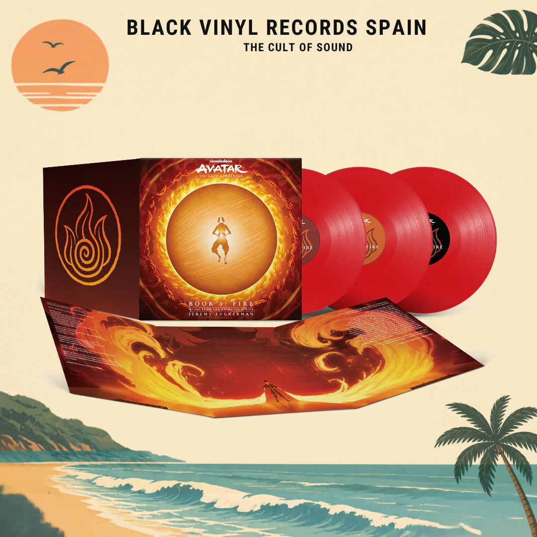 Jeremy Zuckerman - Avatar: The Last Airbender Book 3: Fire OST (3LP, Red Vinyl)