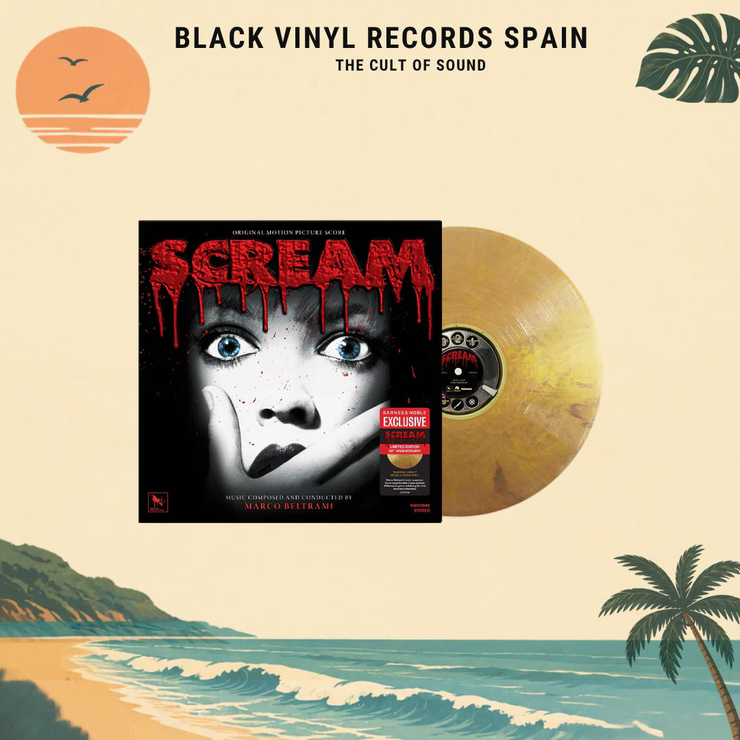 Marco Beltrami - Scream Original Motion Picture Score (30th Anniversary B&N Exclusive Metallic Blend Vinyl LP)