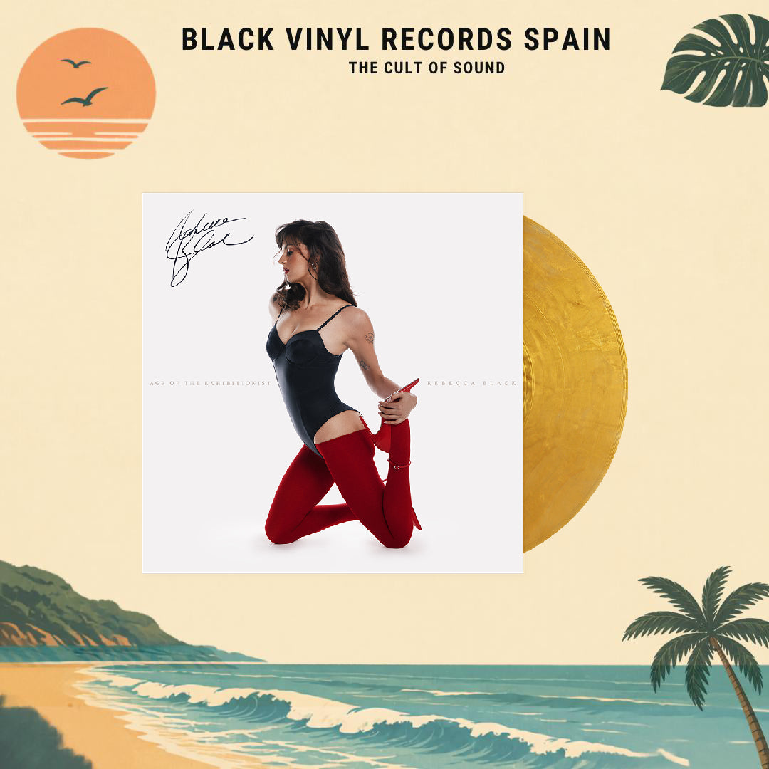 Rebecca Black - Age of The Exhibitionist Vinyl (Metallic Gold) [SIGNED]