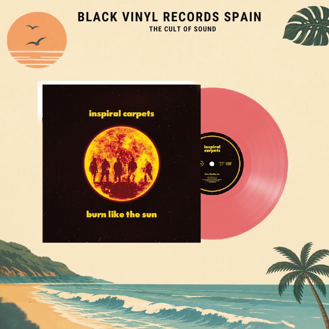 Inspiral Carpets - Burn Like The Sun LP (Red Translucent Vinyl)