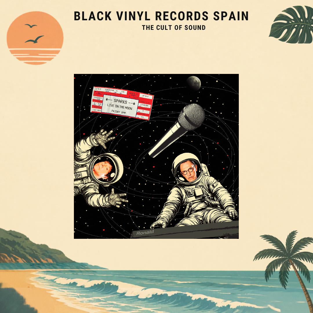 Sparks - Sparks Live On The Moon 2LP (Moon Marble Silver Vinyl)