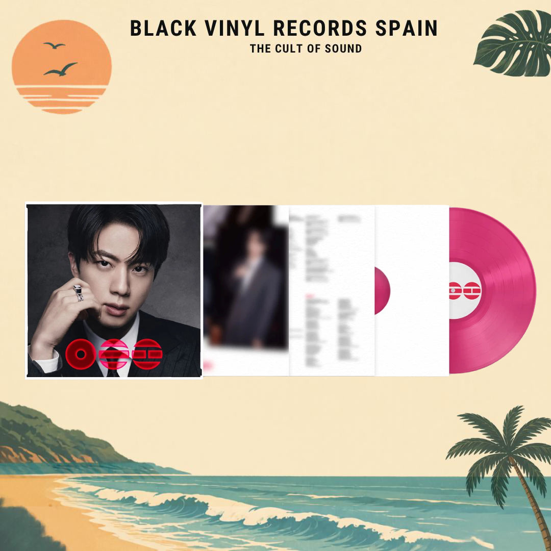 BTS ARIRANG Jin Member Ver. hmv Exclusive Pink Vinyl LP – Black
