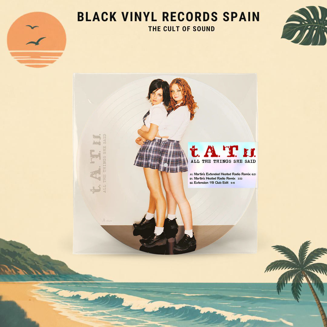 All The Things She Said 12" Picture Vinyl 45rpm - t.A.T.u.