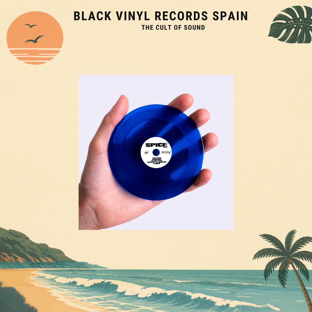 Spice Girls – Wannabe (Cobalt Transparent) 4" Tiny Vinyl