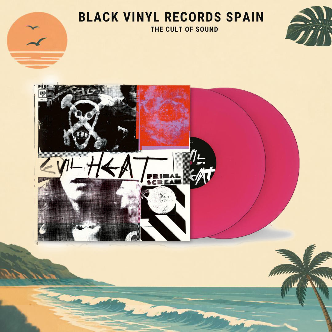 Primal Scream: Evil Heat (140g) (Pink Vinyl) 2LP