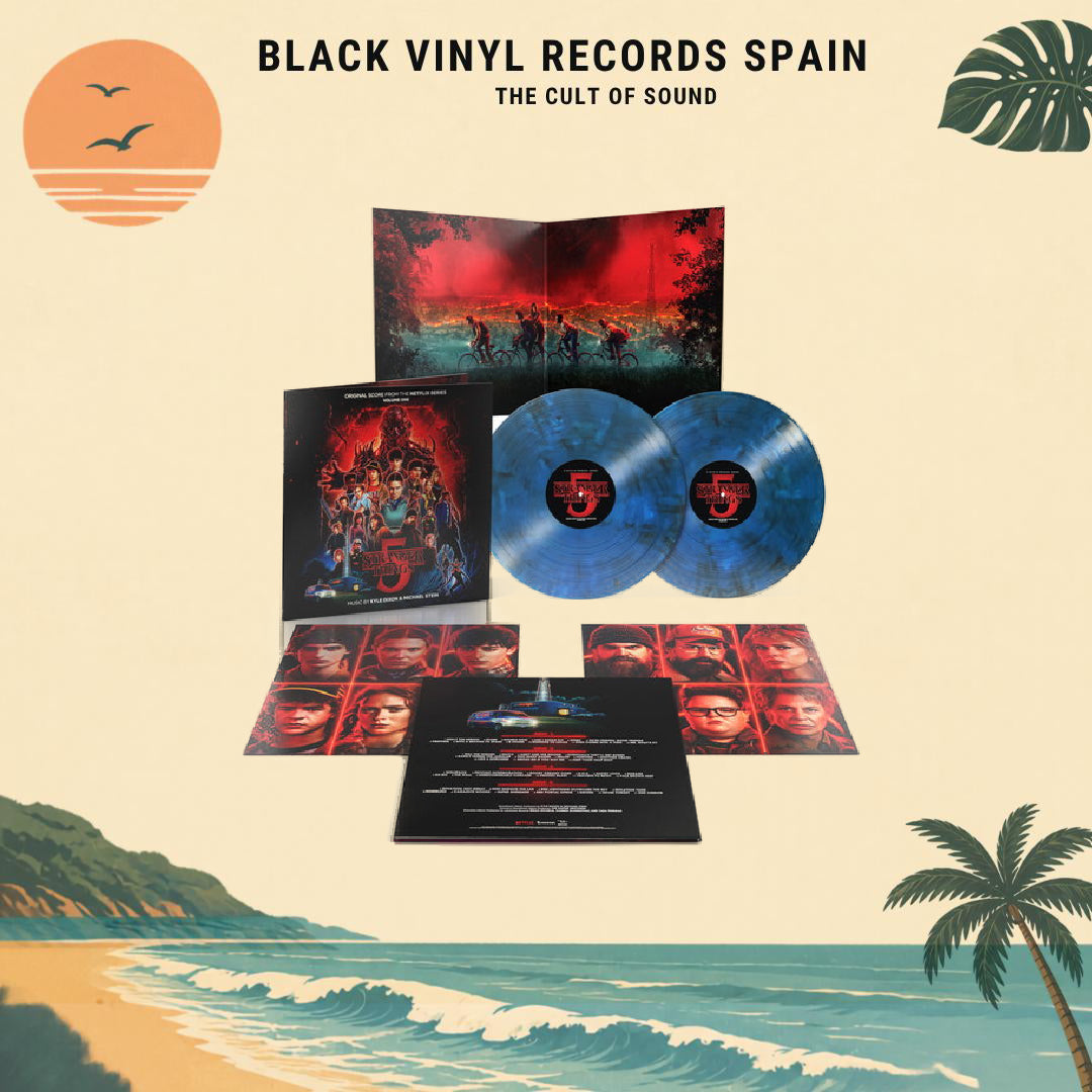 Kyle Dixon & Michael Stein – Stranger Things 5: Original Score Vol. 1 (“Upside Down” Blue Smoke Vinyl) (2LP Gatefold)
