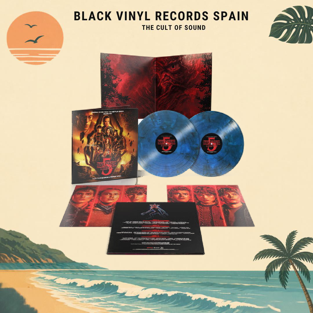 Kyle Dixon & Michael Stein – Stranger Things 5: Original Score Vol. 2 (“Upside Down” Blue Smoke Vinyl) (2LP Gatefold)