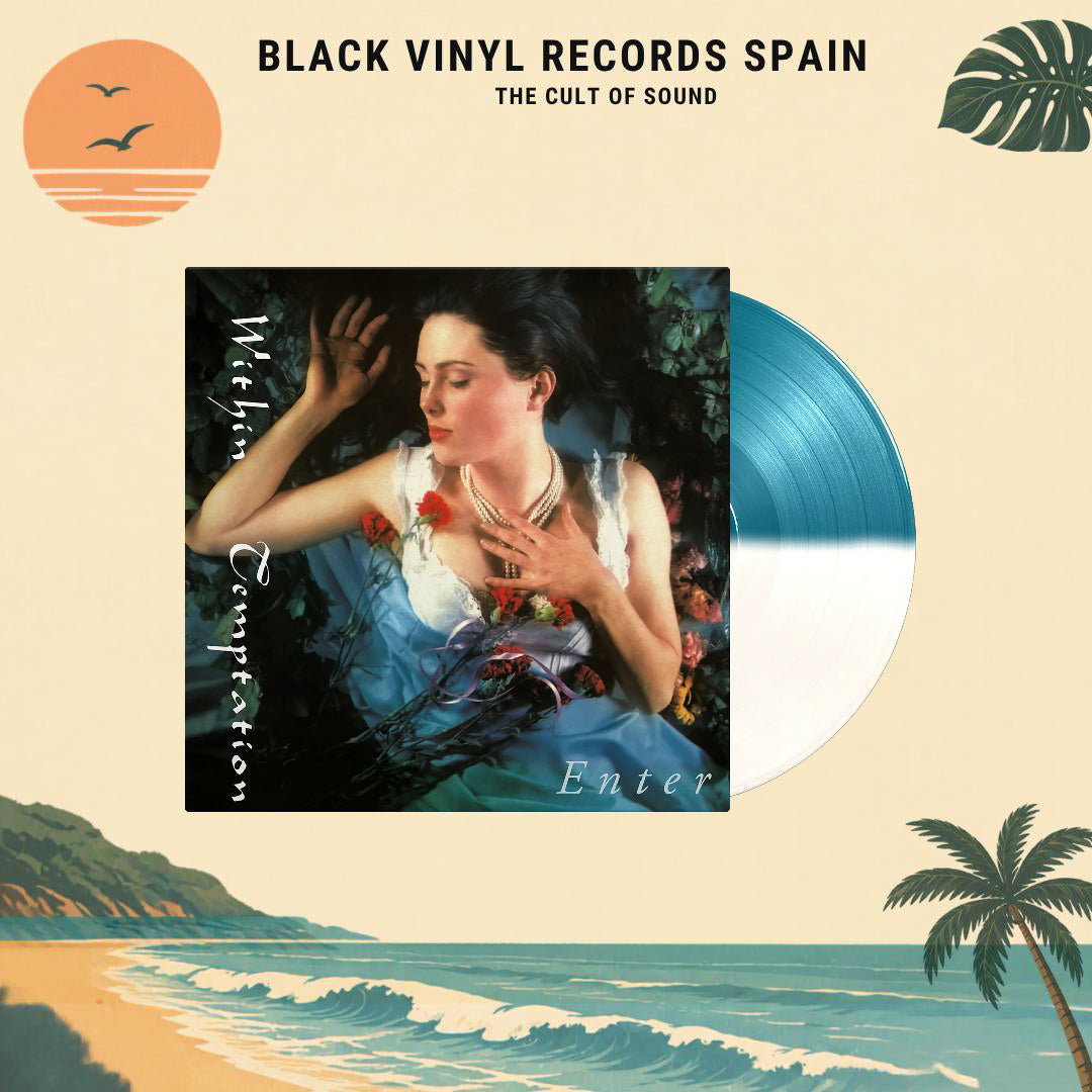 Within Temptation - Enter (WT 30 Years Anniversary) Half Aquamarine/Half White Vinyl LP