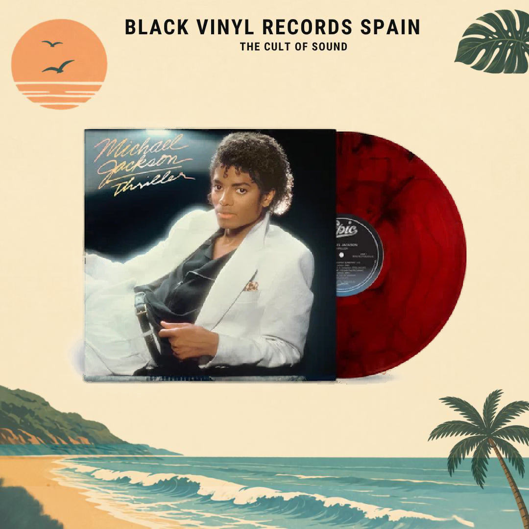 Michael Jackson – Thriller (Limited Edition, Red & Black Marbled Vinyl) (LP)
