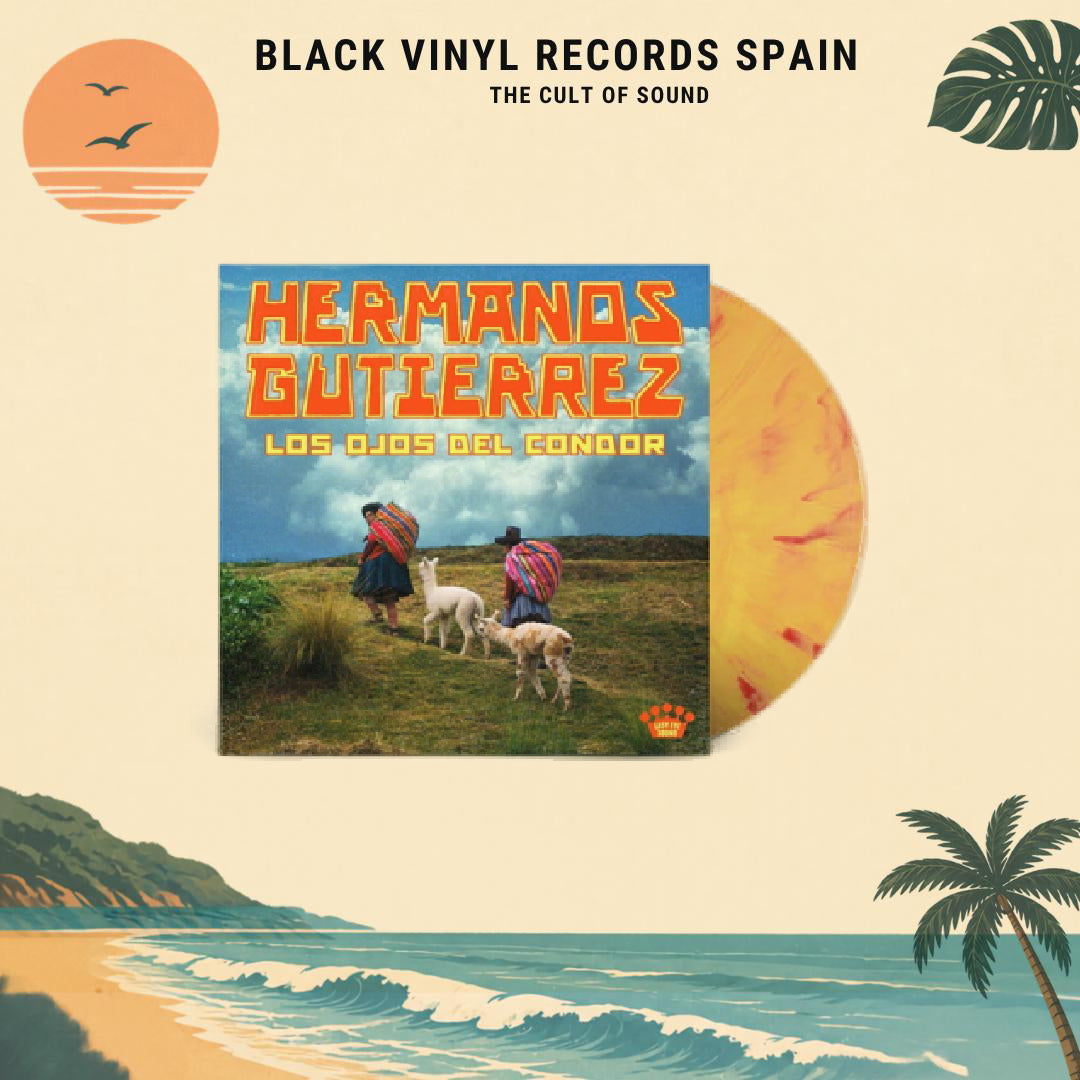 Hermanos Gutiérrez – Los Ojos Del Cóndor (Indie Exclusive, Solar Flare Coloured Vinyl) (LP)