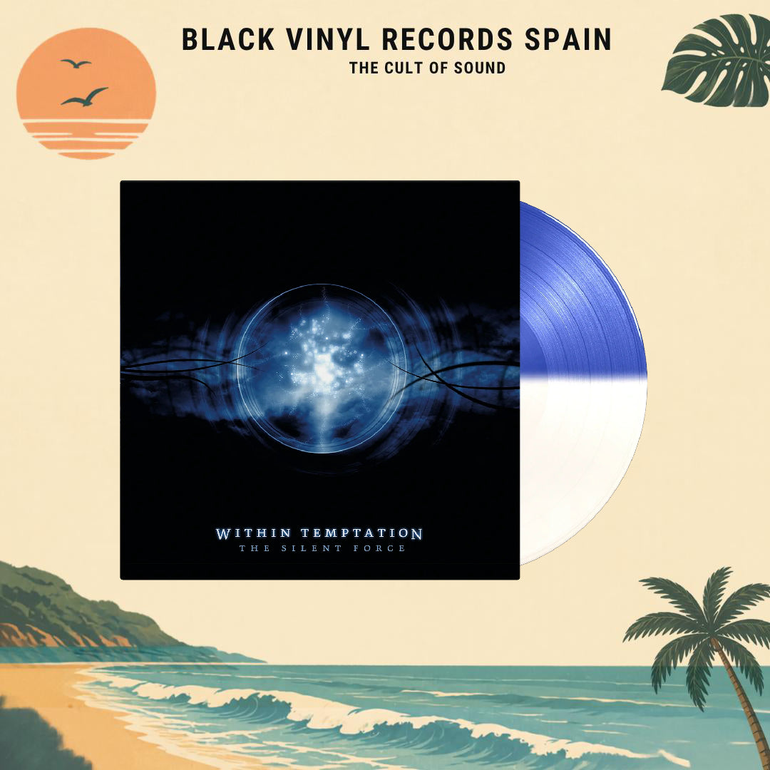Within Temptation - The Silent Force (WT 30 Years Anniversary) Half Blue/Half White Vinyl LP