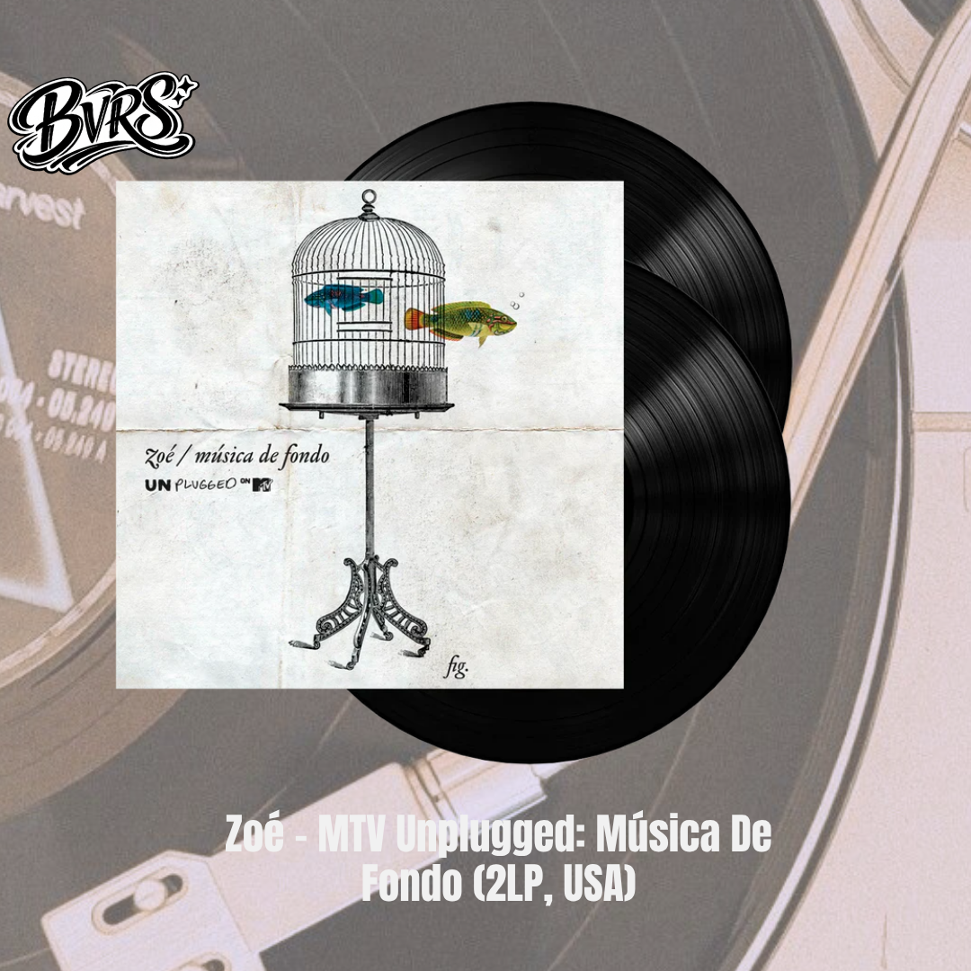 Zoé – MTV Unplugged: Música De Fondo (2LP, USA) - Black Vinyl Records Spain