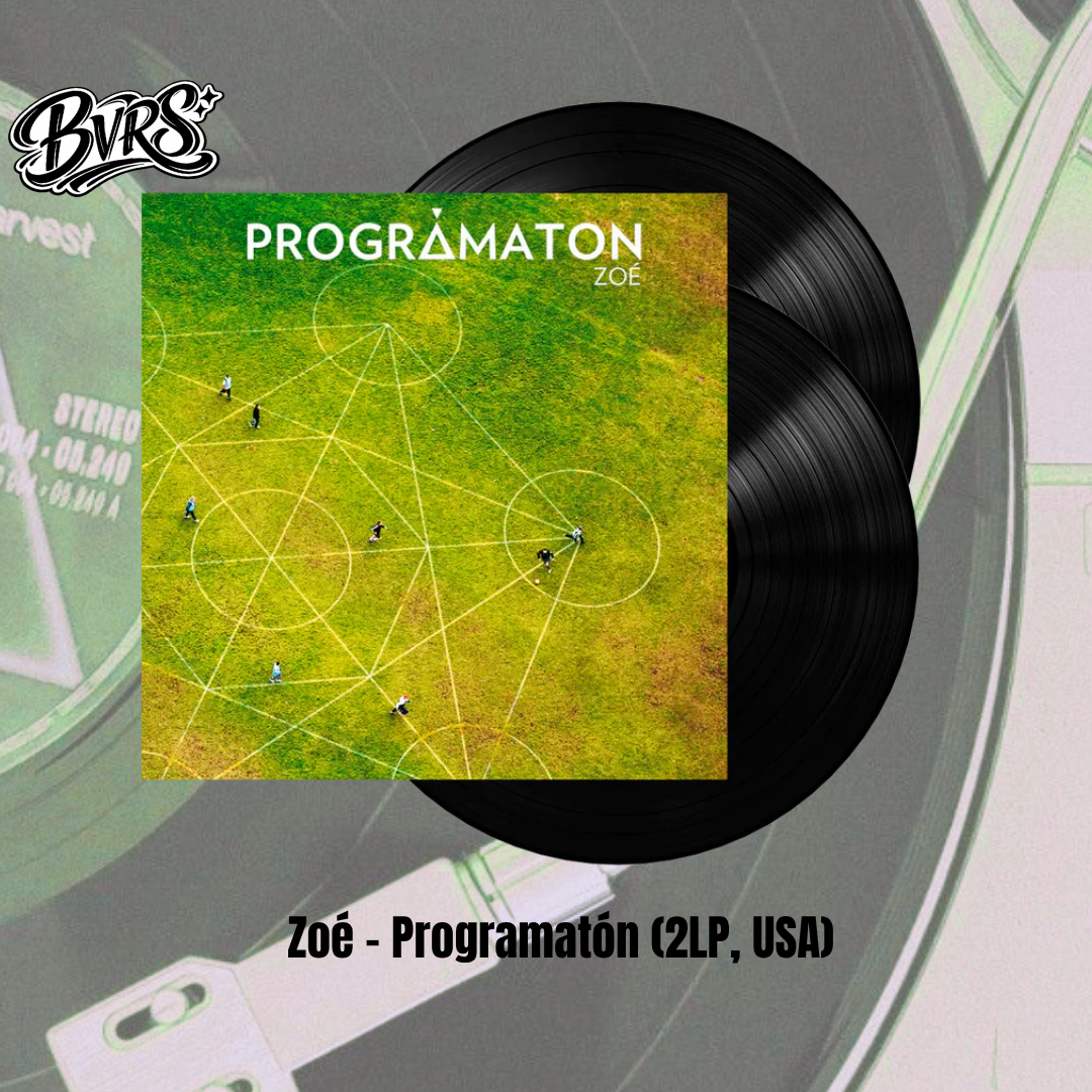 Zoé – Programatón (2LP, USA) - Black Vinyl Records Spain