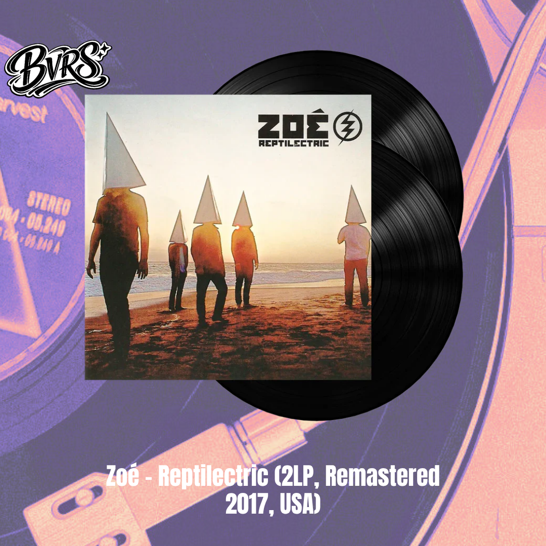 Zoé – Reptilectric (2LP, Remastered 2017, USA) - Black Vinyl Records Spain