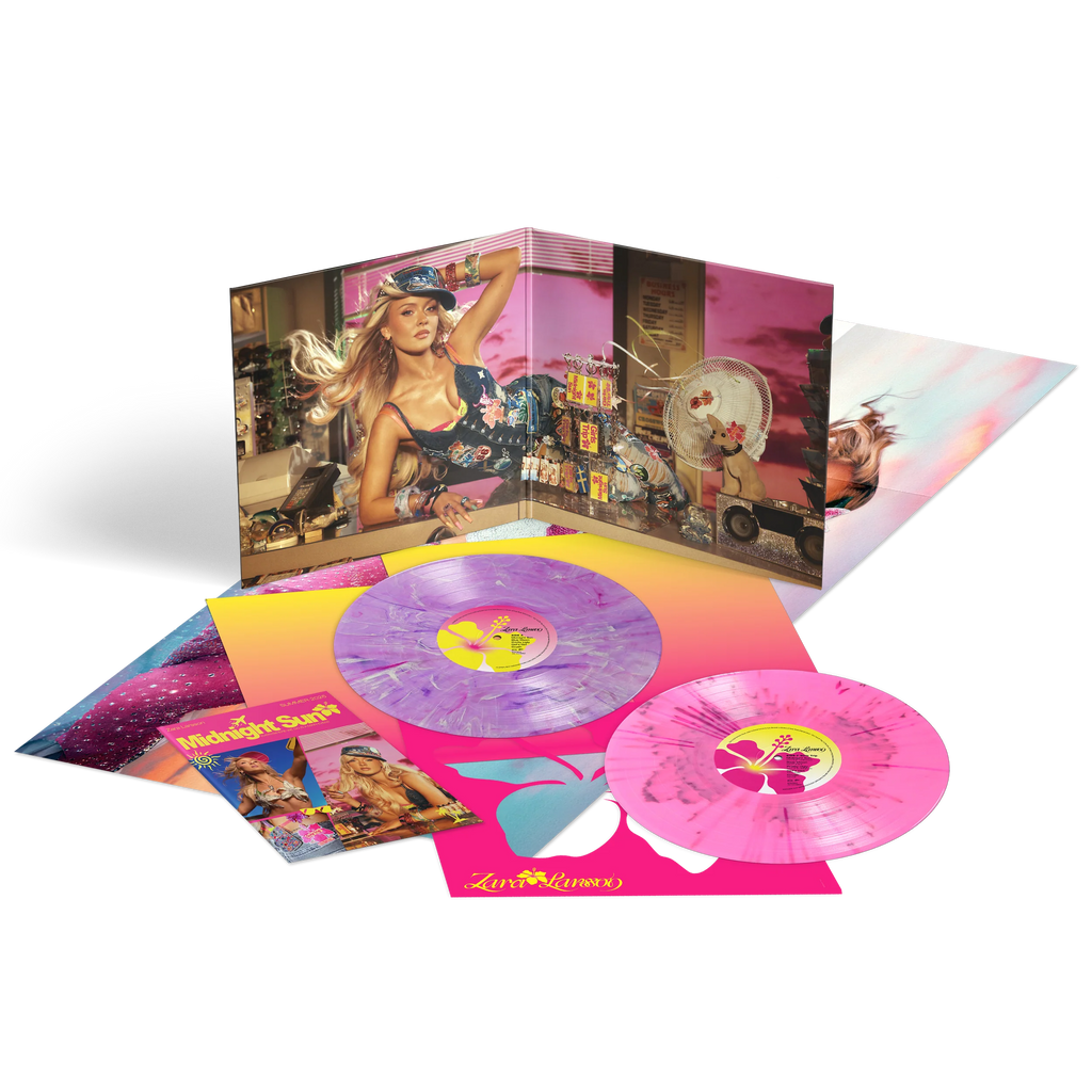 Zara Larsson - Midnight Sun: Girls Trip (Swedish Sunset Pink Splatter & Purple Marble Vinyl 2LP) USA