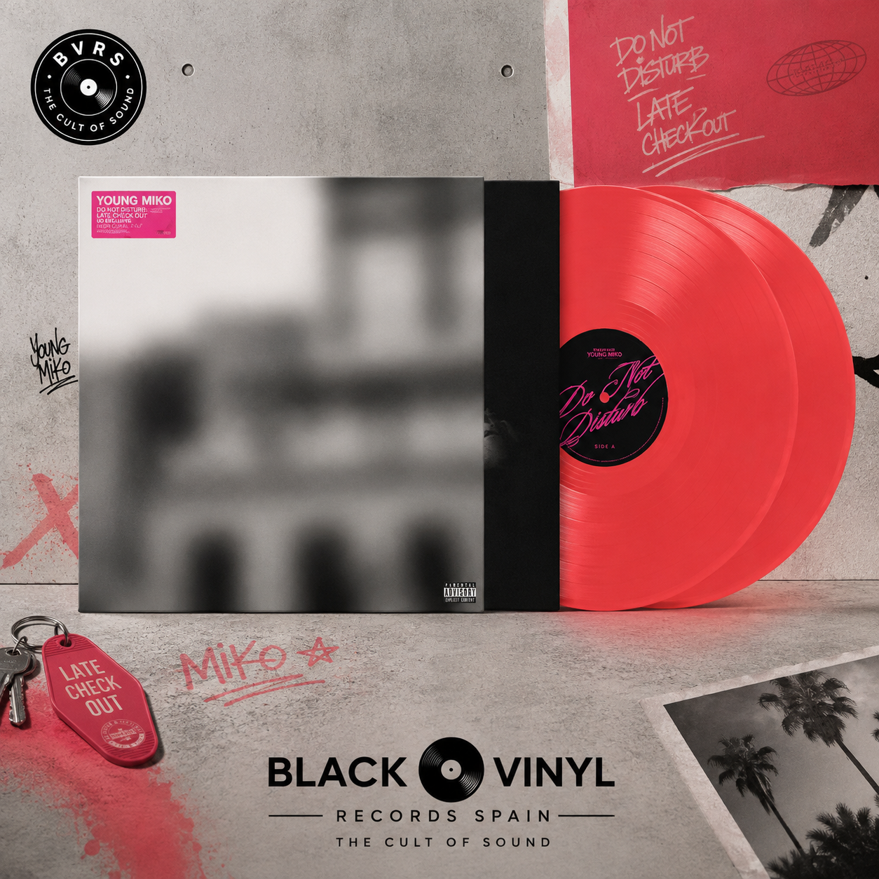 Young Miko - Do Not Disturb: Late Check Out [UO Exclusive Neon Coral 2XLP]