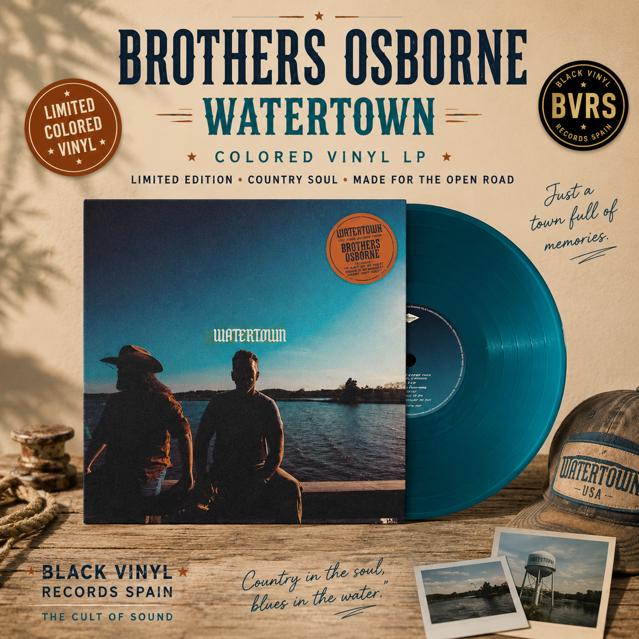 Brothers Osborne - Watertown (Colored Vinyl) LP