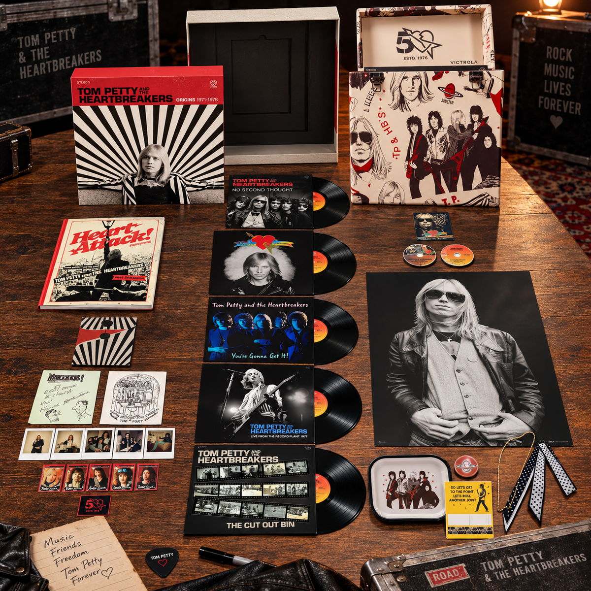 Tom Petty & The Heartbreakers - Origins 1971-1978 - Limited Deluxe 5LP Boxset