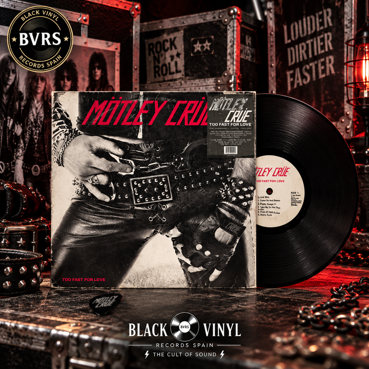 Mötley Crüe: Too Fast For Love (45th Anniversary Collection) (2026 Remaster) (140g) (LP)