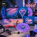 Grand Theft Auto VI: The Album - Transparent Magenta with Blue Splatter 2LP Vinyl