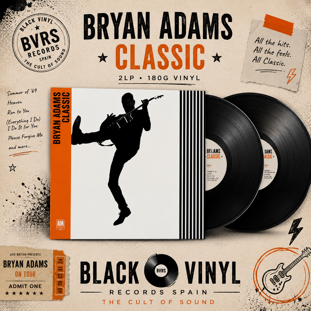 Bryan Adams - Classic 2lp