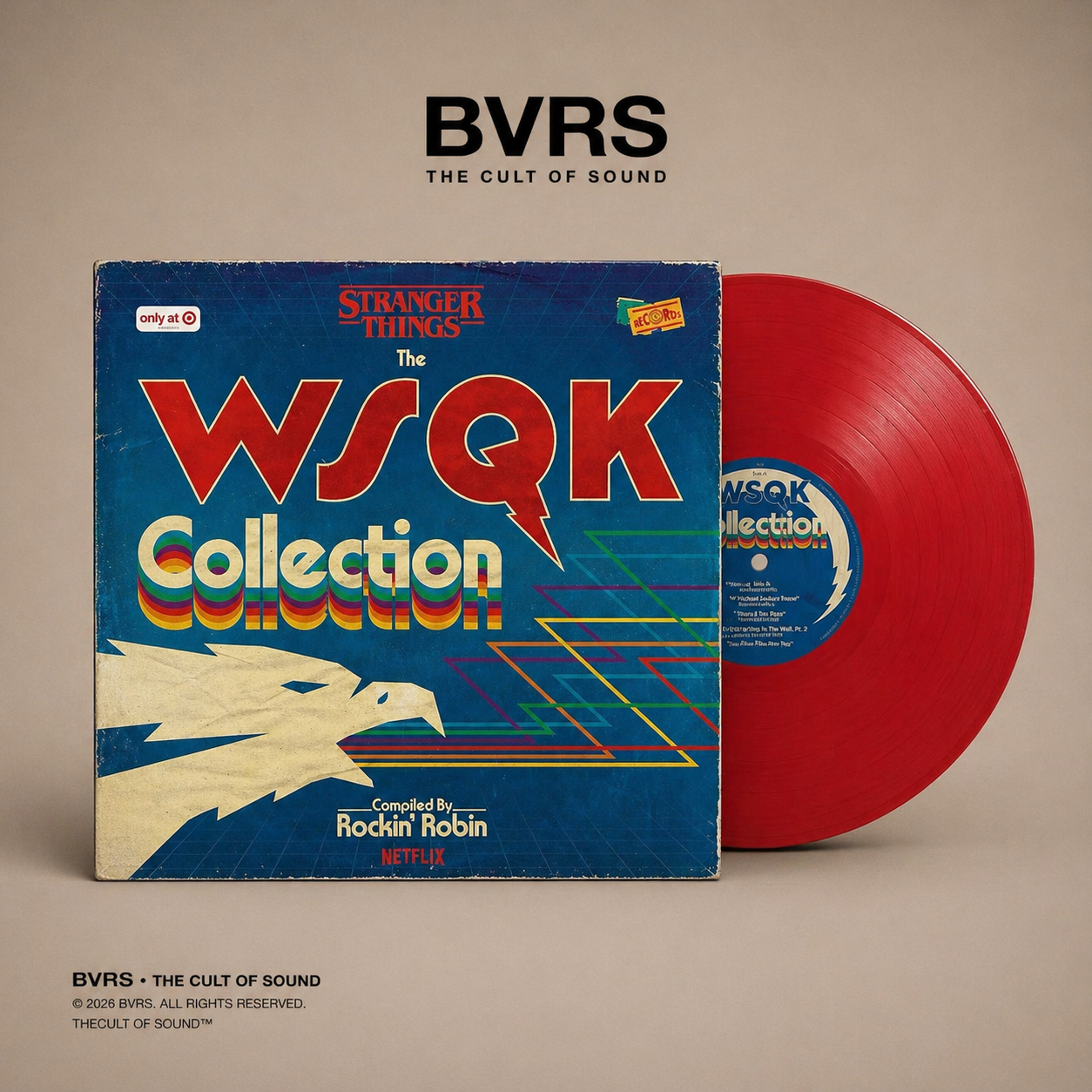 Various Artists - Stranger Things: The WSQK Collection (Target Exclusive, Vinyl) USA