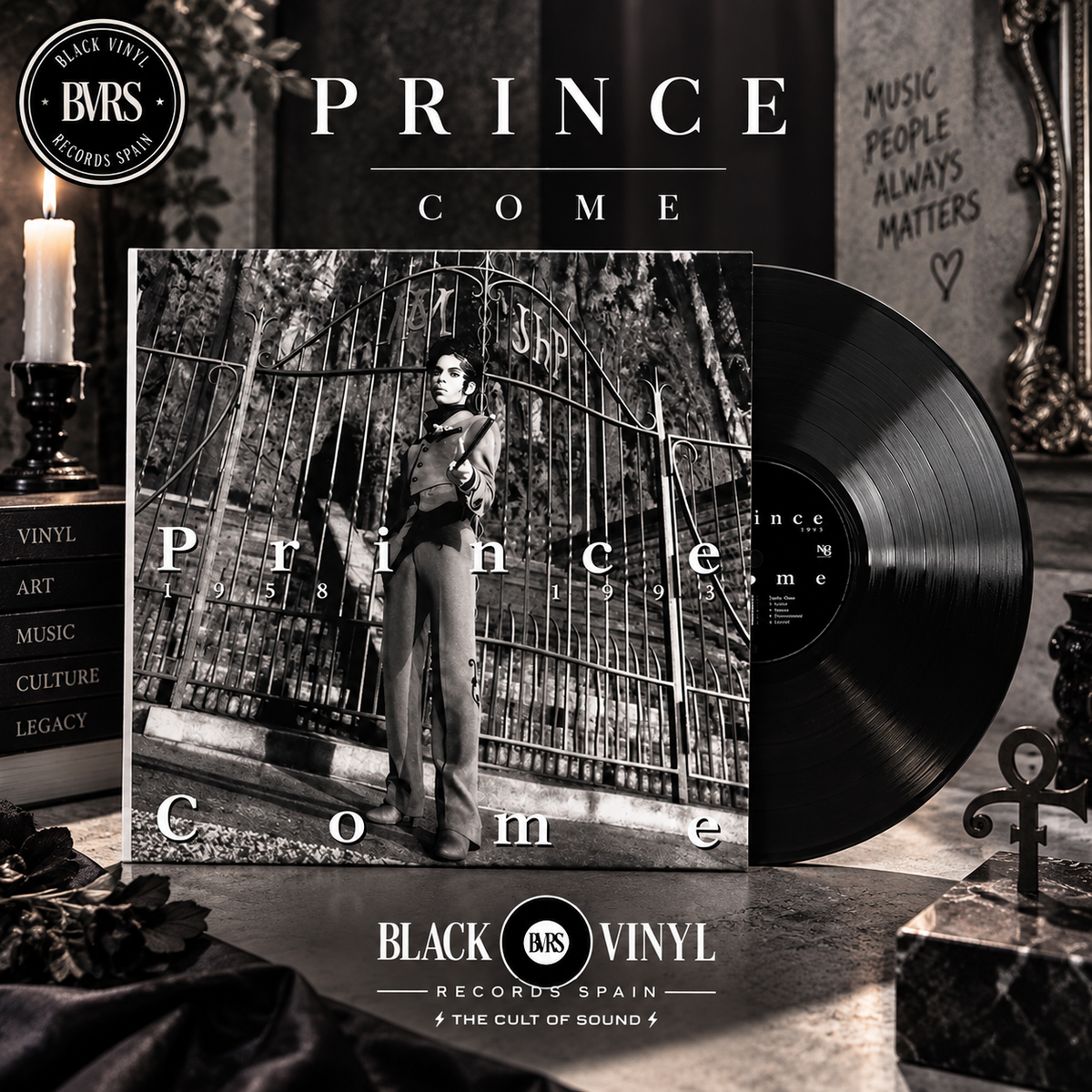 Prince – Come | Reissue 180g Black Vinyl LP