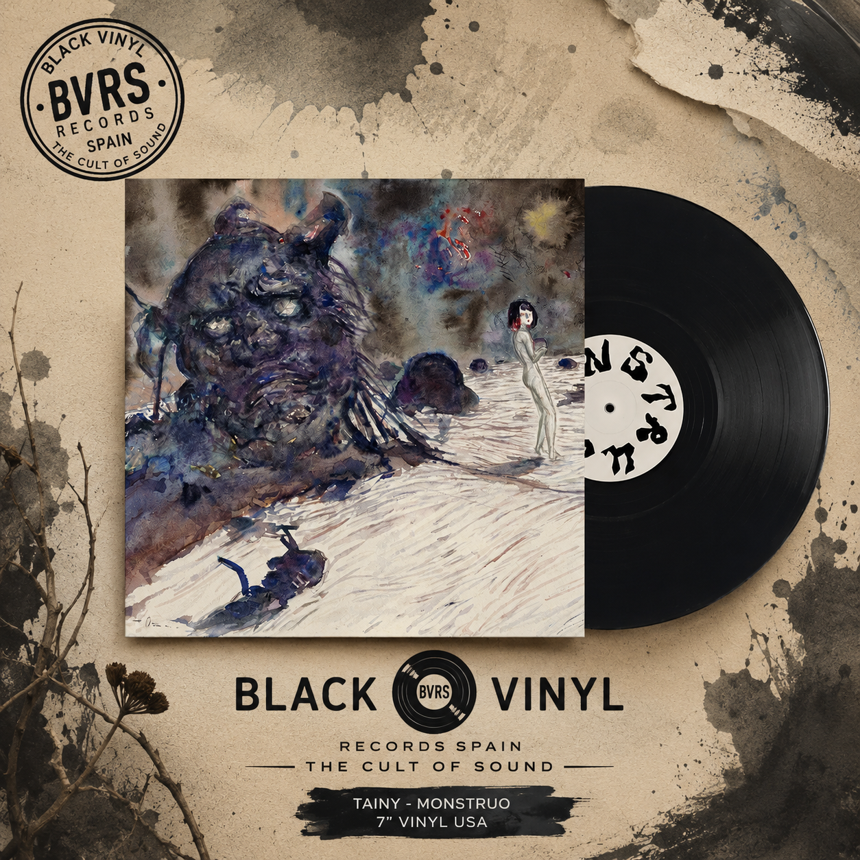 TAINY - MONSTRUO 7” VINYL USA