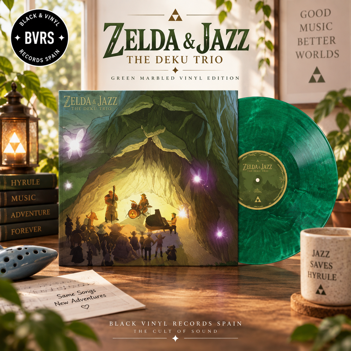 The Deku Trio - Zelda & Jazz - The Legend of Zelda Tribute Color Vinyl LP
