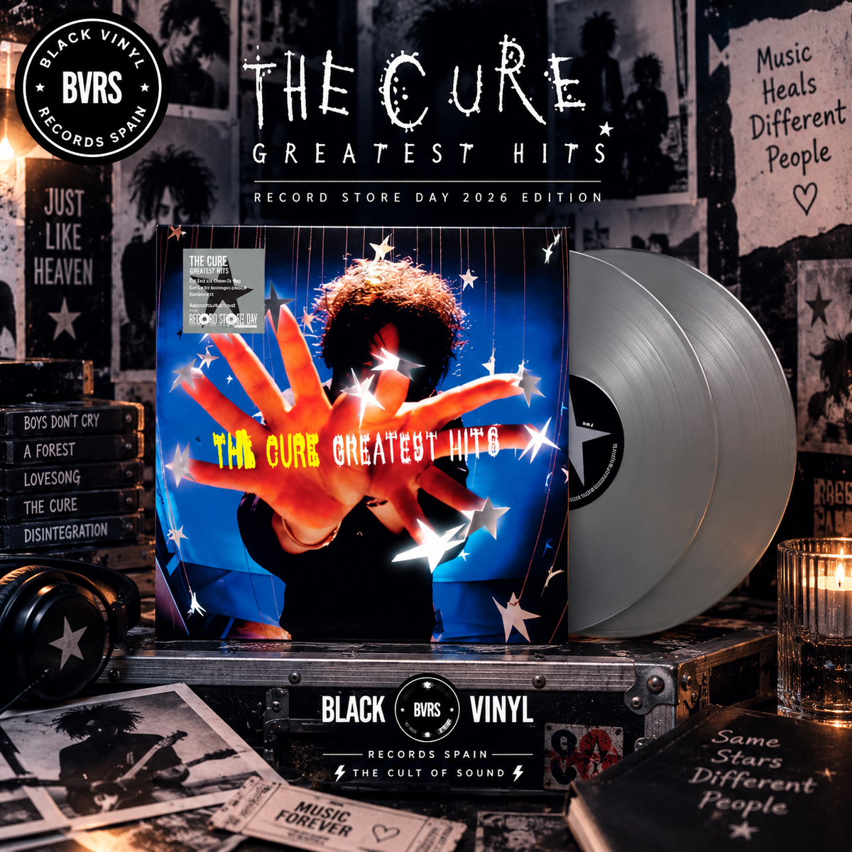 The Cure – Greatest Hits (2LP Silver Bio Vinyl) [Record Store Day 2026]