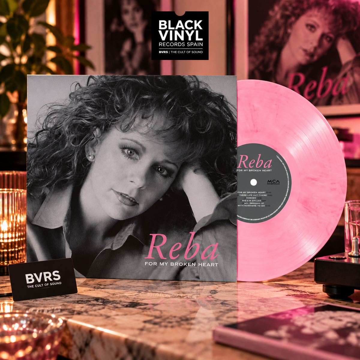 Reba McEntire - For My Broken Heart (Bubblegum 1LP)