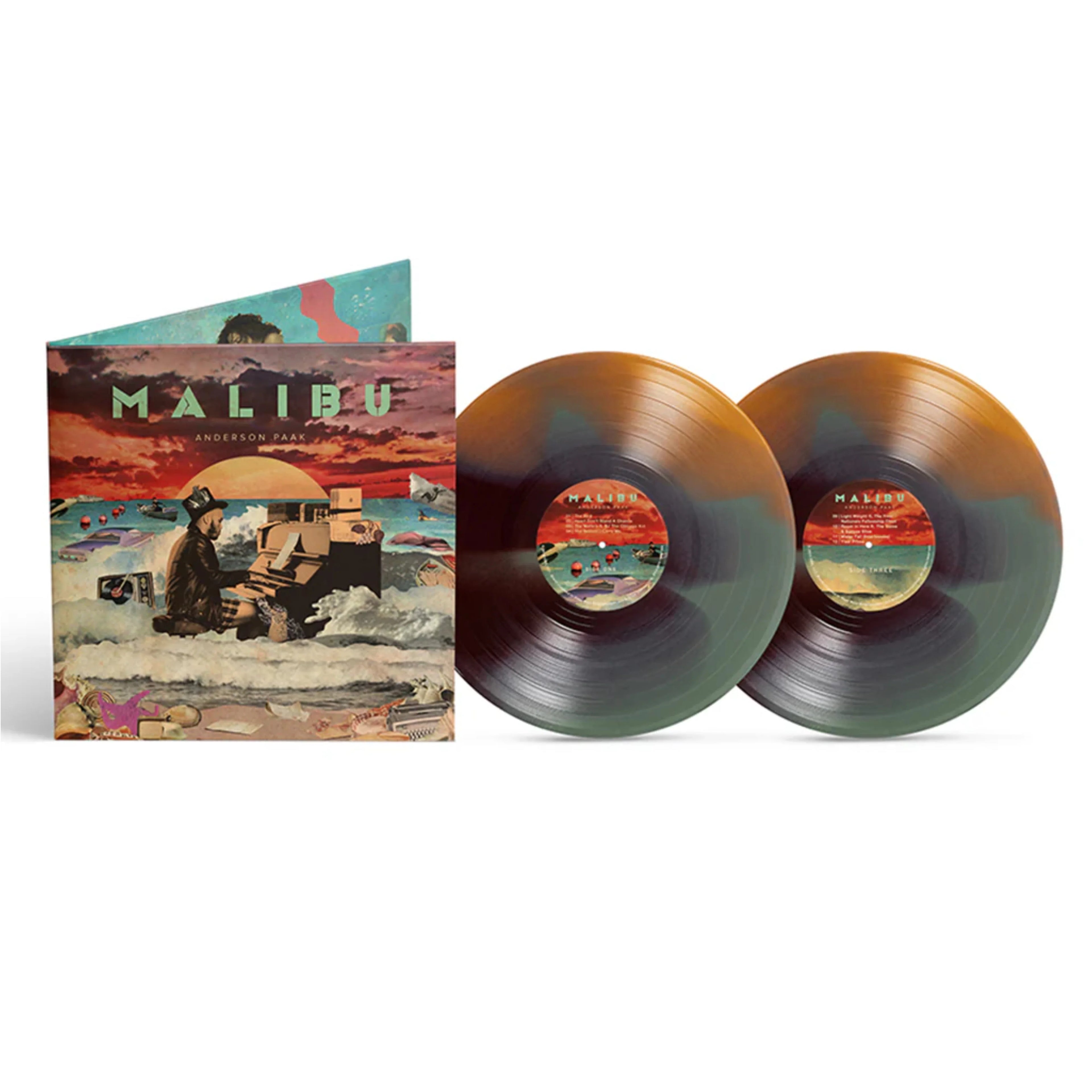 Anderson .Paak: Malibu (10 Year Anniversary) (Colored Vinyl) 2 LPs - Black Vinyl Records Spain
