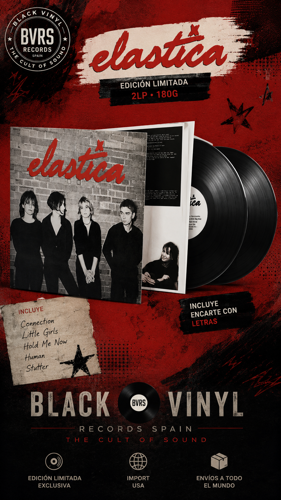 Elastica - Elastica (Deluxe Edition) 2LP