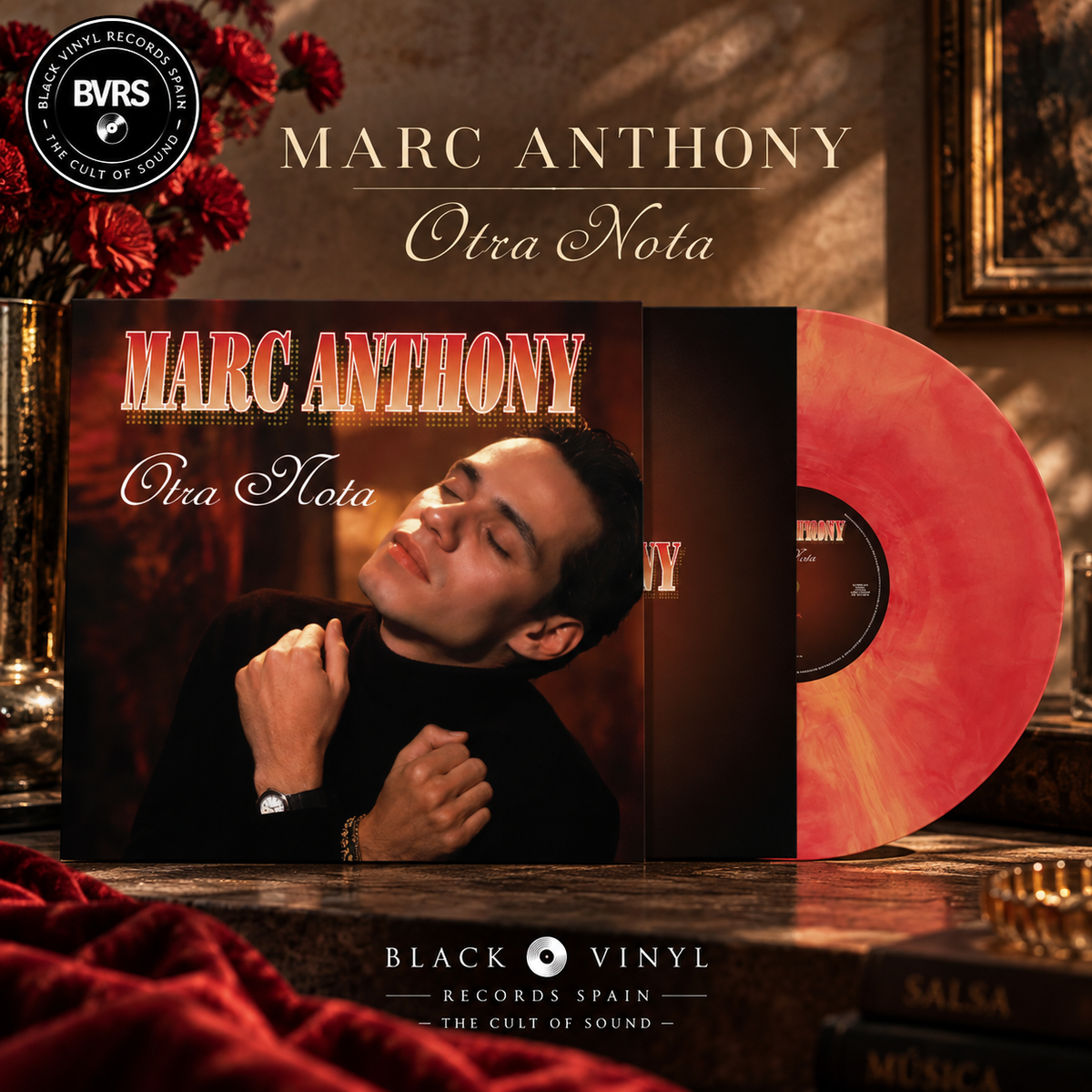 Marc Anthony - Otra Nota (Galaxy Fire Vinyl LP) - USA IMPORT
