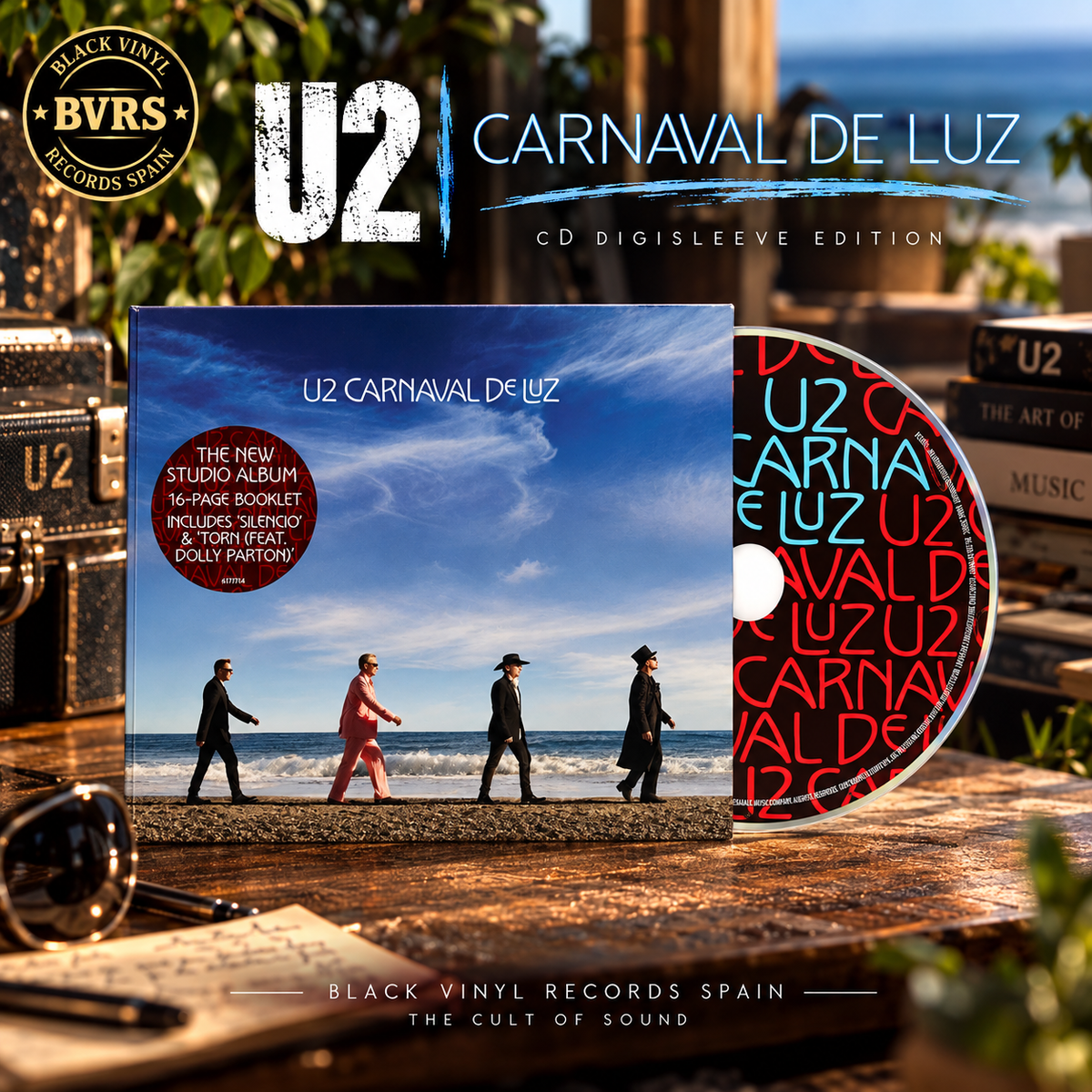 U2 - Carnaval De Luz - CD Digisleeve Edition