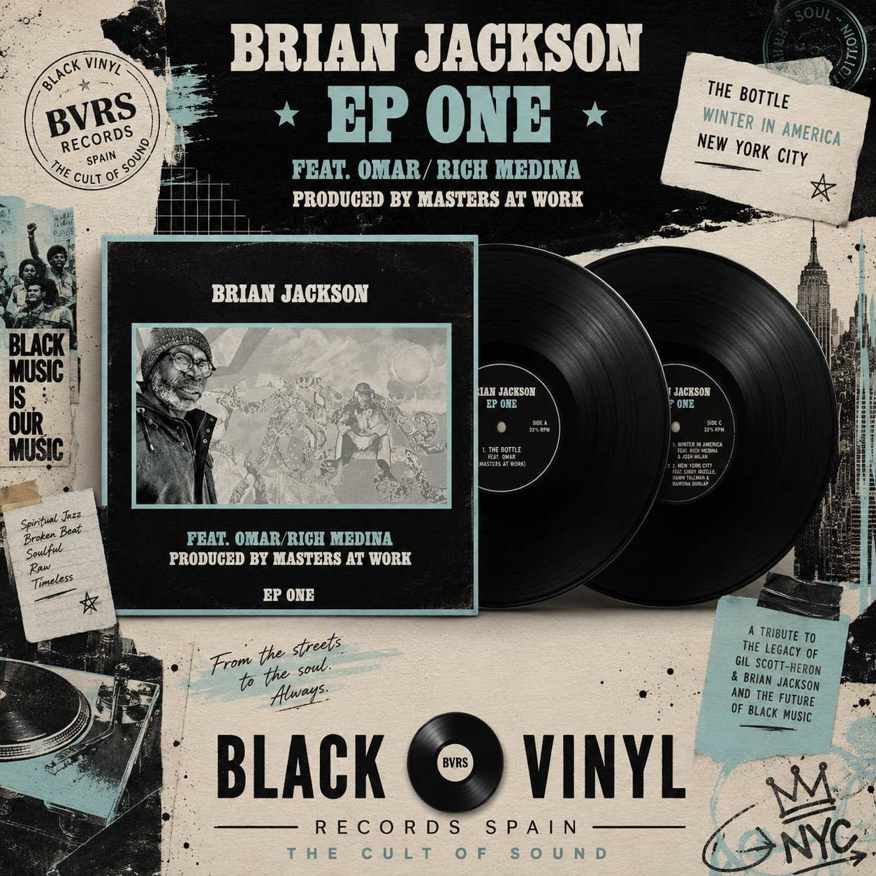Brian Jackson: EP One 2 LPs