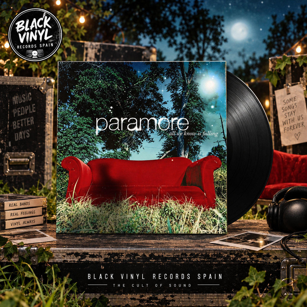 PARAMORE – ALL WE KNOW IS FALLING | BLACK VINYL LP – USA IMPORT
