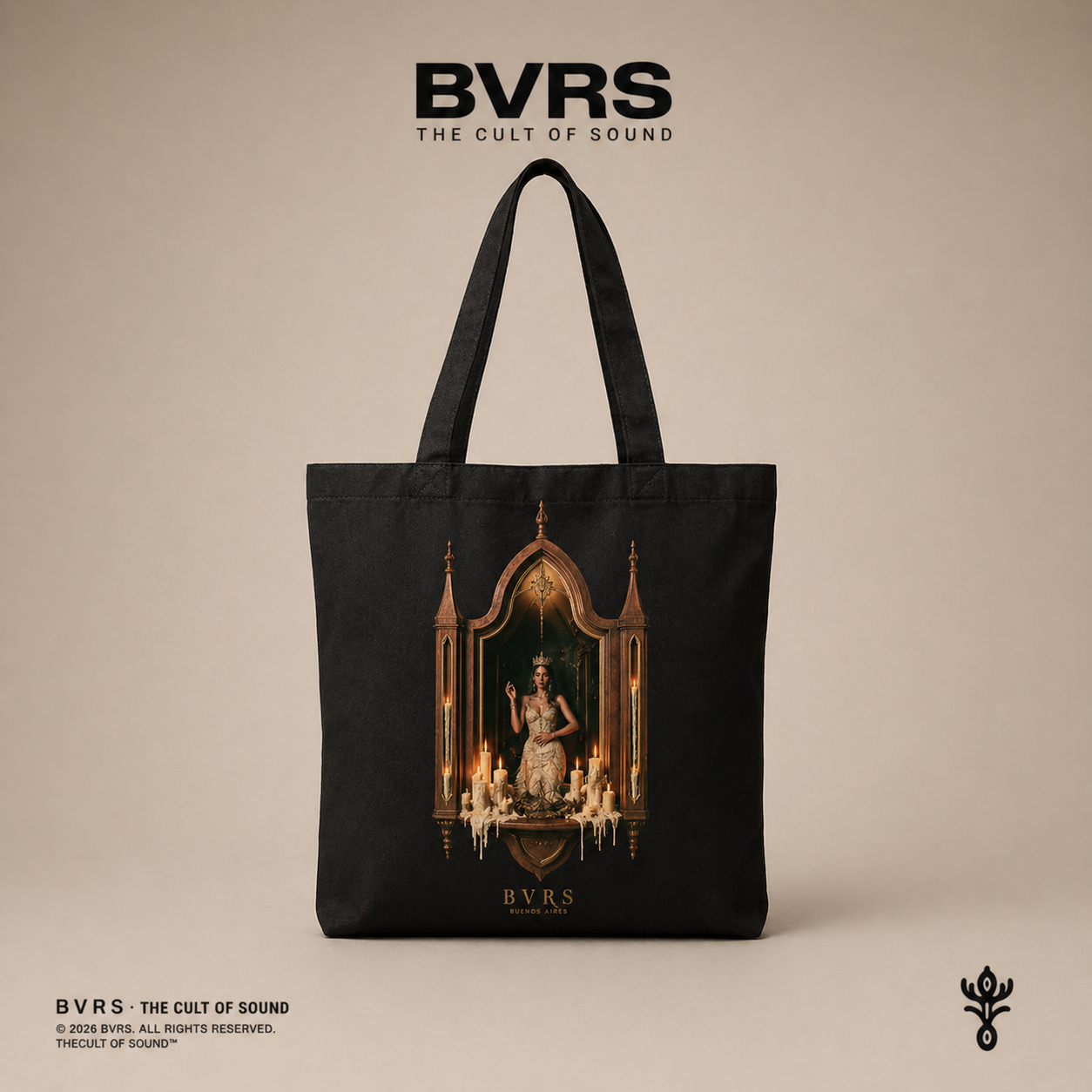 Melanie Martinez - Melanie Martinez Cotton Tote Bag: Gothic Hades (One Size) - Black Vinyl Records Spain