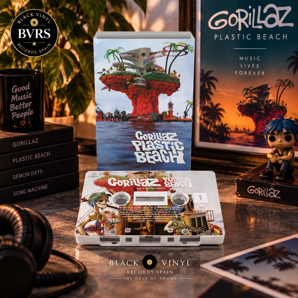 Gorillaz - Plastic Beach - Limited White Cassette Edition